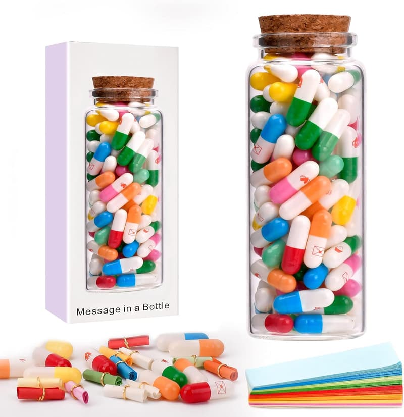 DIY Message in a Bottle Gift Set for Mother's Day (100 PCS)