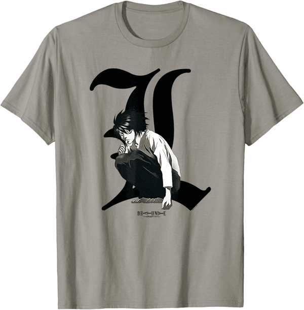 Death Note Old English Style Anime T-Shirt