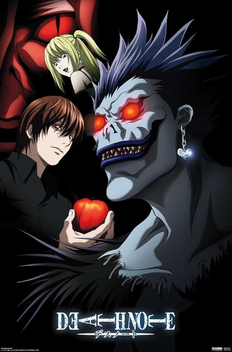 Death Note Group Wall Poster - Unframed, 22.375