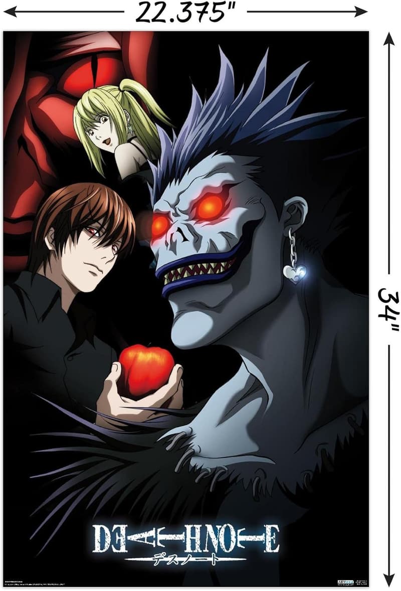Death Note Group Wall Poster - Unframed, 22.375