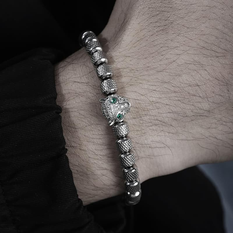Valentine's Day Crown King Charm Bracelet for Men