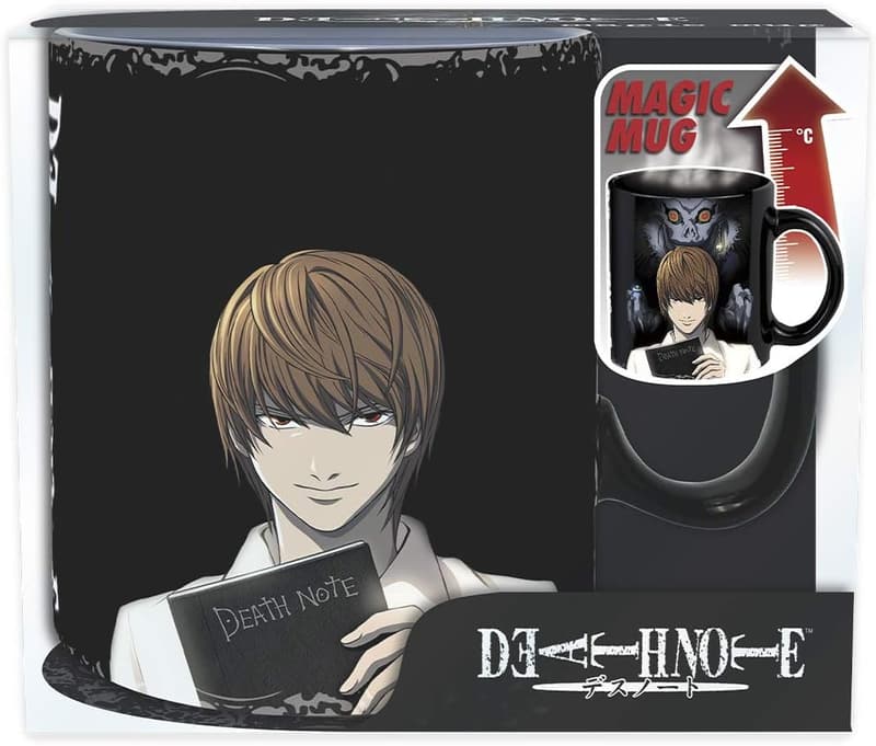 Death Note Kira & L Color Changing Mug - 16 Oz Anime Gift