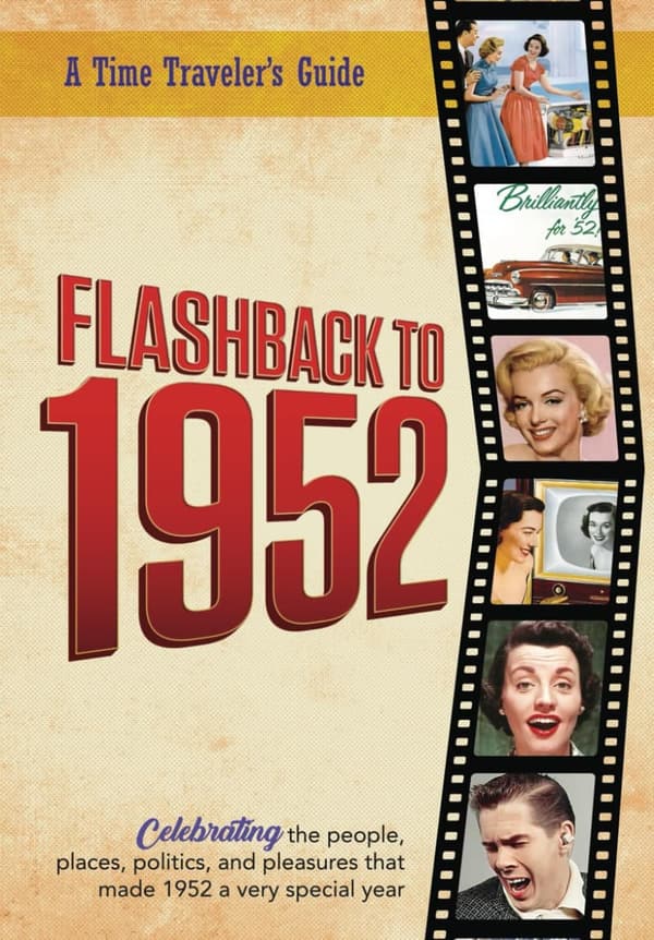 1952 Birthday or Anniversary Gift - Time Traveler's Guide