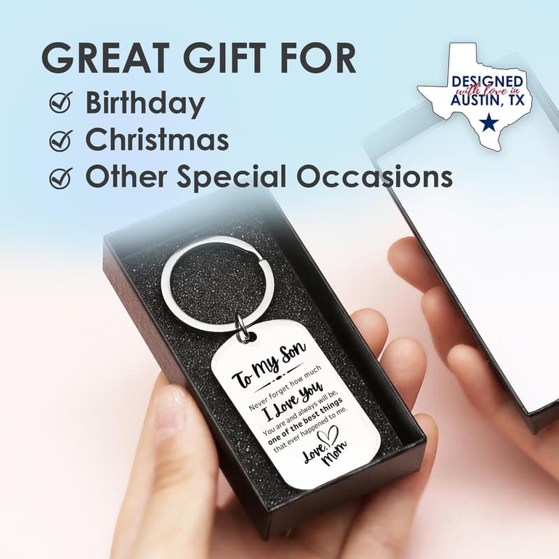 Keychains for Women and Men - Gifts for Any Occasion
