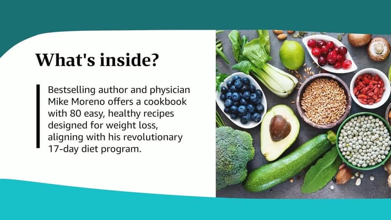 17 Day Diet Cookbook: 80 New Recipes for Healthy Weight Loss