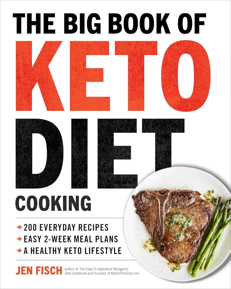 Keto Cookbook: 200 Recipes & 2-Week Meal Plans for Healthy Living