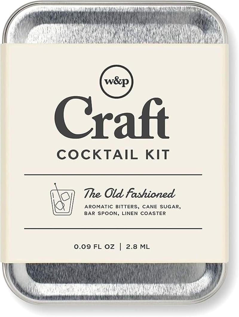 Travel Cocktail Kit - Mini Old Fashioned, Perfect Gift for Couples