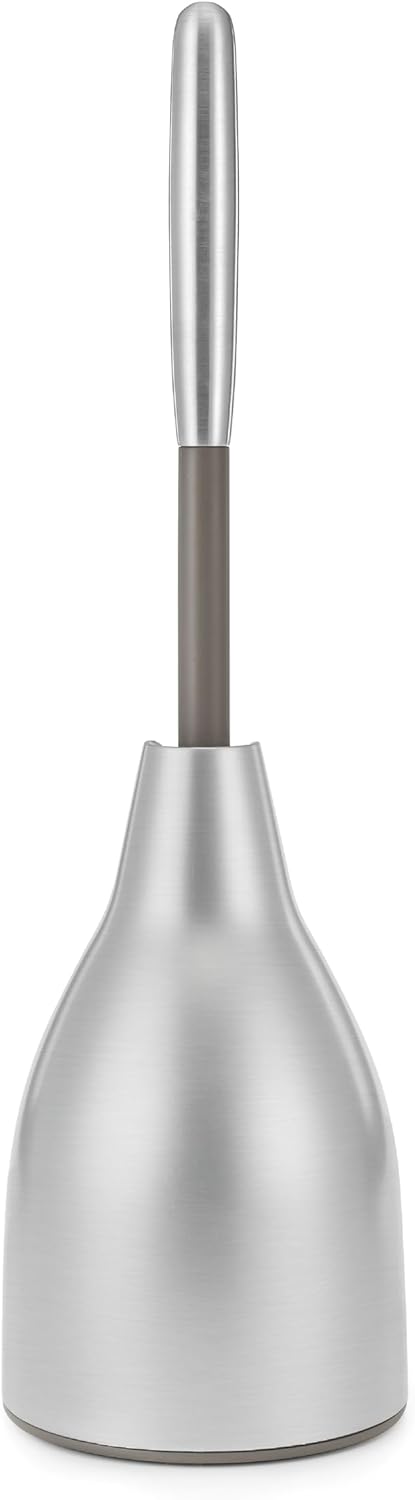 Stainless Steel Toilet Plunger Caddy with Plunger