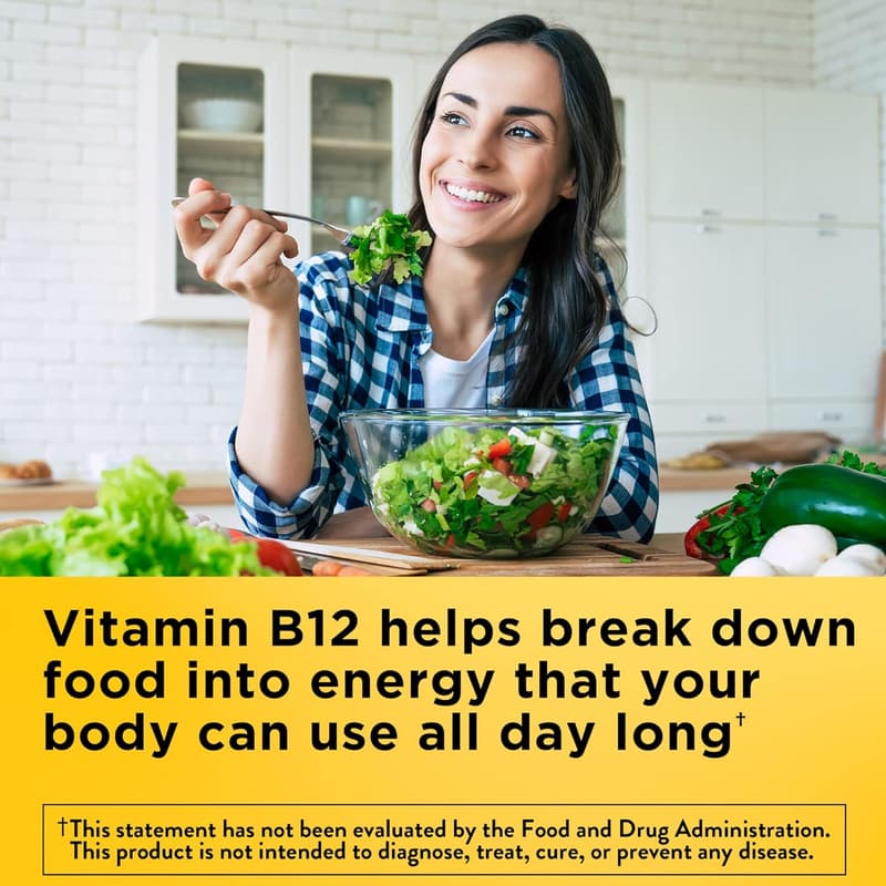 Extra Strength Vitamin B12 3000 mcg Softgels, 60 數數