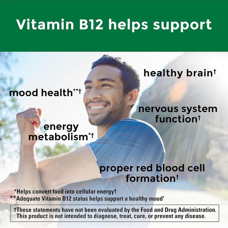 Extra Strength Vitamin B12 3000 mcg Softgels, 60 數數