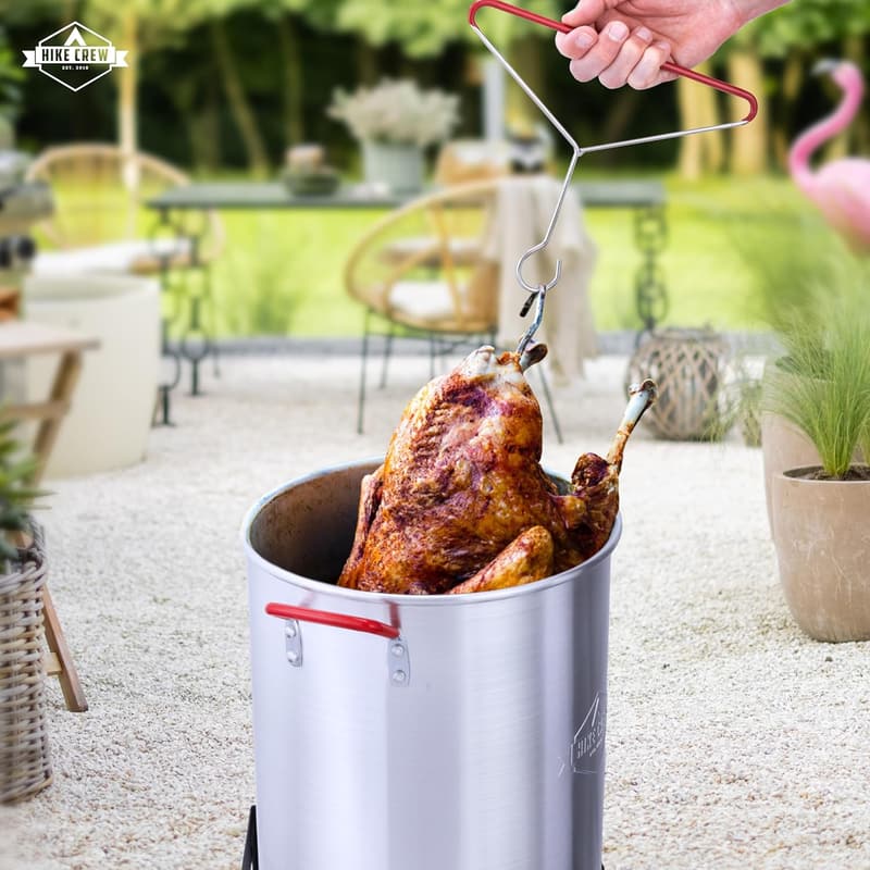 Outdoor Turkey Fryer Kit - 30Qt Complete Cooking Set