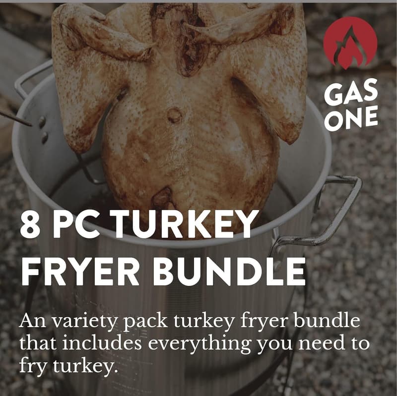 Outdoor Seafood Boil & Turkey Fryer Set with Propane Burner