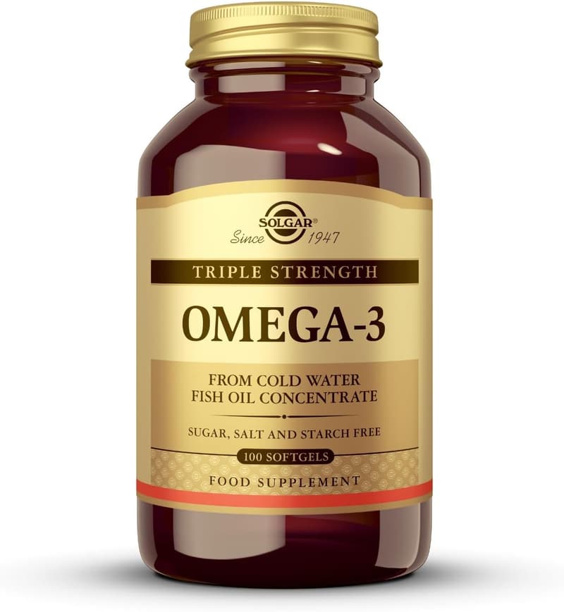 Solgar Triple Strength Omega-3 950 mg Softgels - Heart Health Supplement