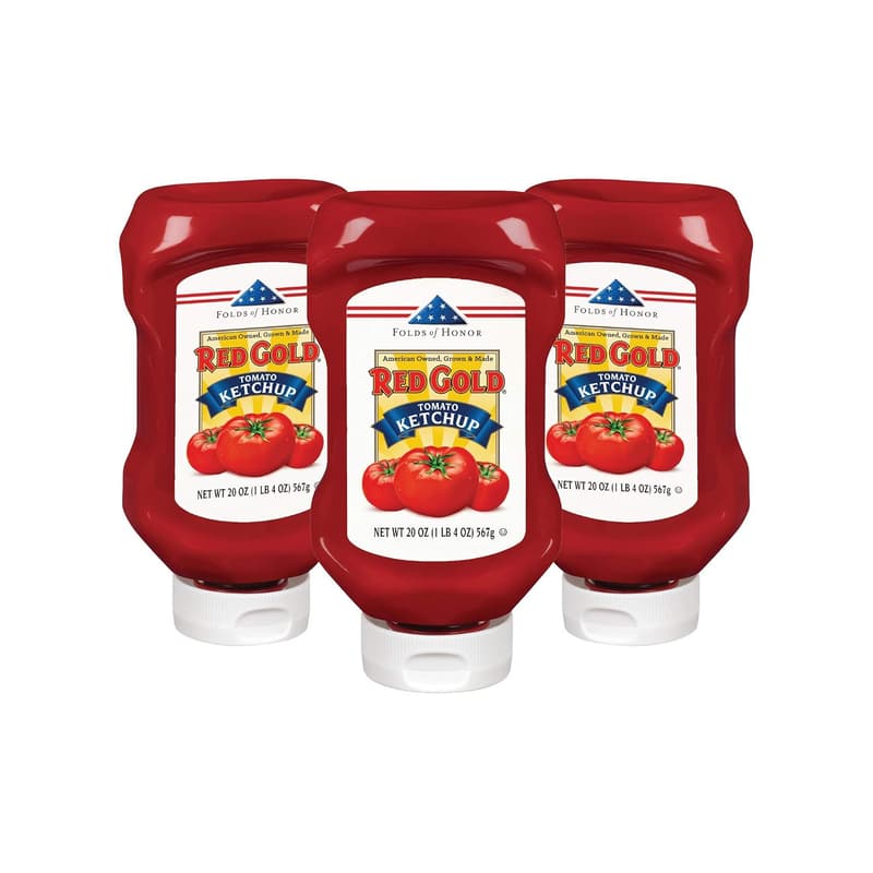 Kosher Gluten-Free Tomato Ketchup - 20oz Squeeze Bottle 3-Pack