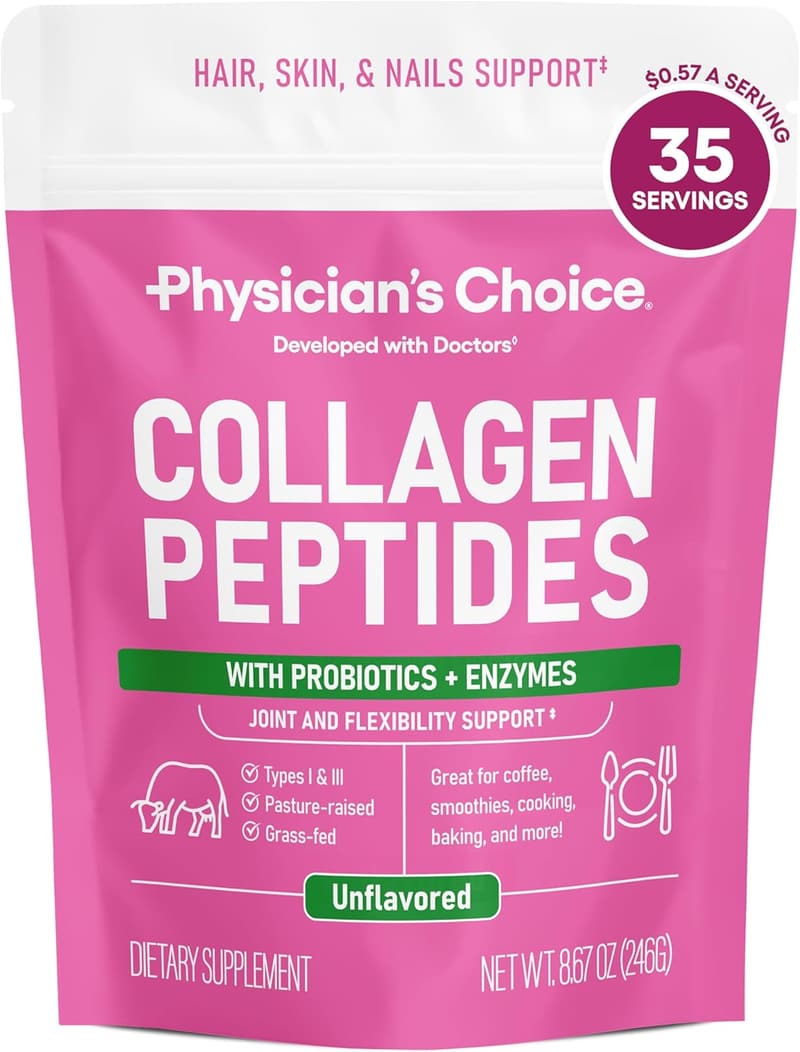 Collagen Peptides Powder - Grass Fed, Hydrolyzed for Skin & Joints