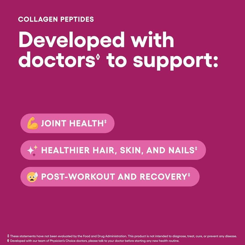 Collagen Peptides Powder - Grass Fed, Hydrolyzed for Skin & Joints