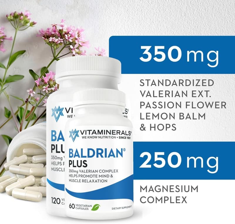 Baldrian® Plus Valerian Extract for Natural Relaxation (120)