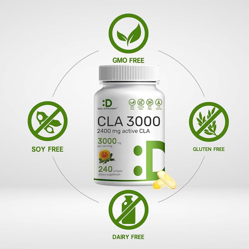 Ultra Strength CLA 3000mg Softgels - 240 Count