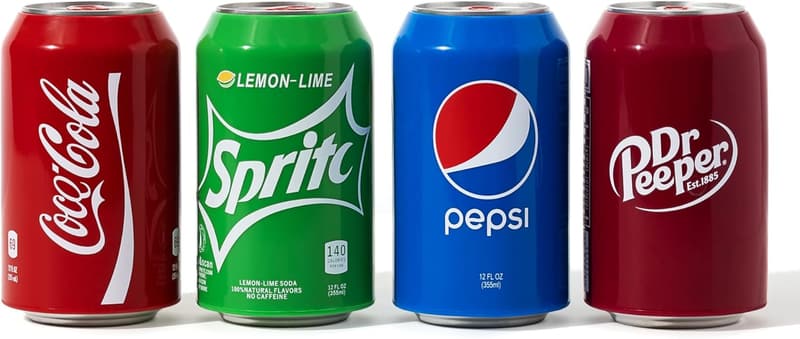 Silicone Can Covers (4 Pack) - Drink Disguise for 12 oz Cans
