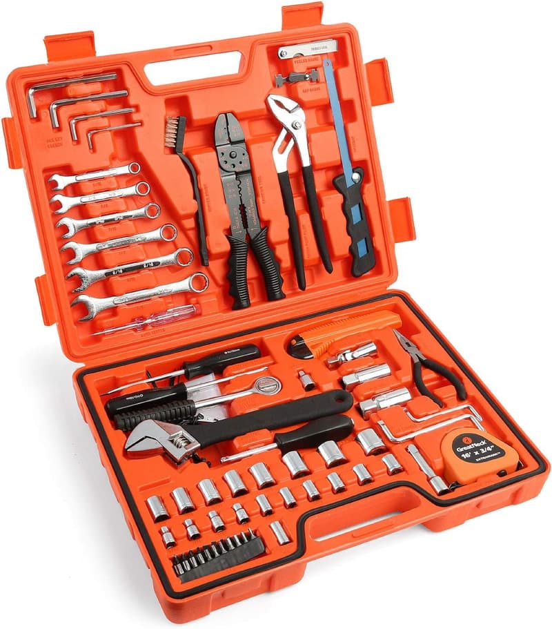 125-Piece Marine Tool Set with Water-Resistant Case