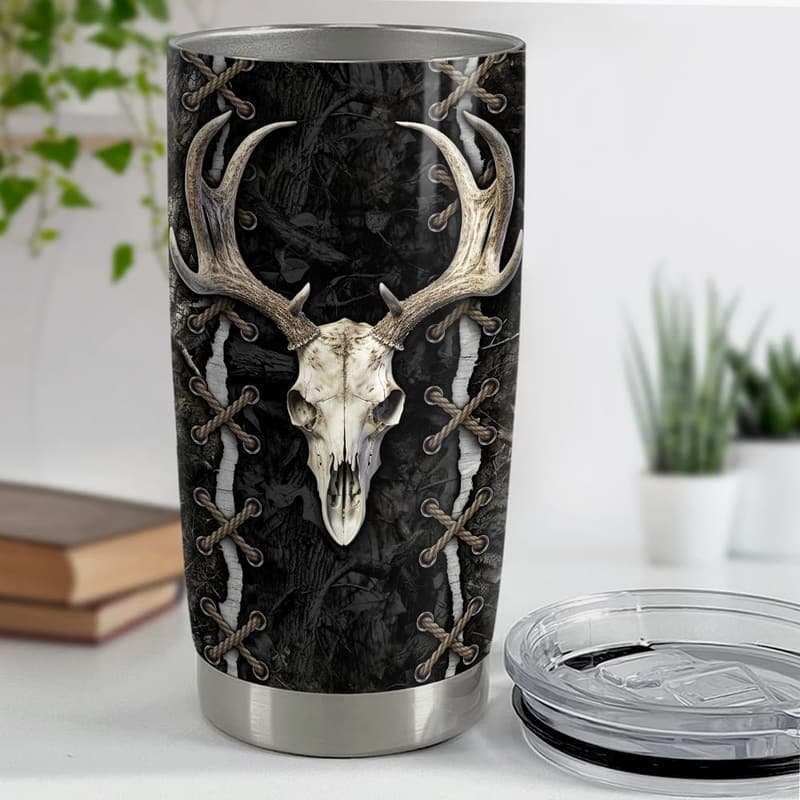 Hunting Gifts: 20oz Stainless Steel Tumbler for Men