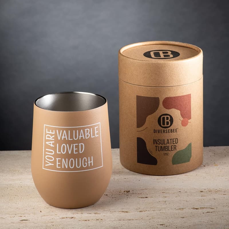 Inspirational Insulated Wine Tumbler for Women and Friends