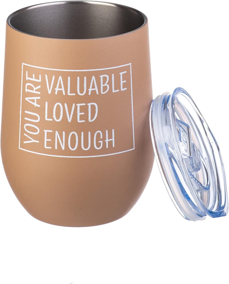 Inspirational Insulated Wine Tumbler for Women and Friends