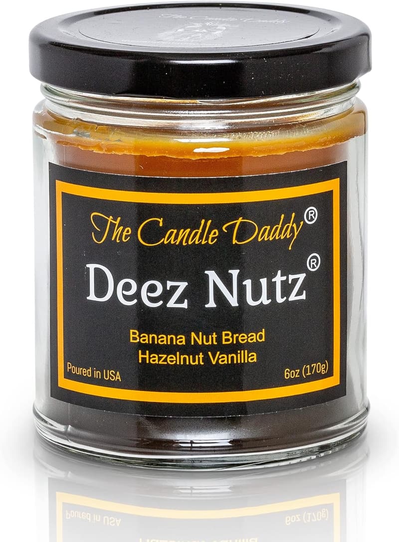 Banana Nut Bread Scented Candle - 6 oz, 40 Hour Burn Time