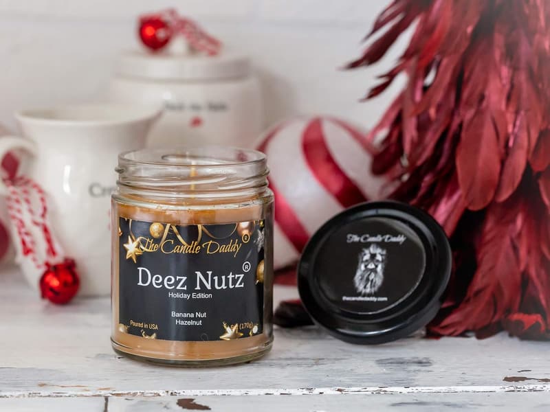 Holiday Edition Banana Nut Bread Candle - Hand Poured 6oz