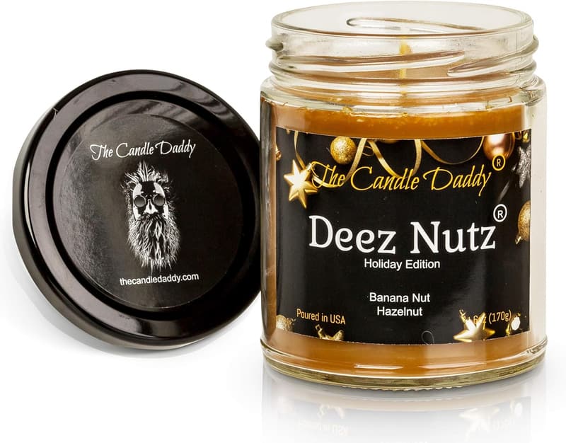 Holiday Edition Banana Nut Bread Candle - Hand Poured 6oz
