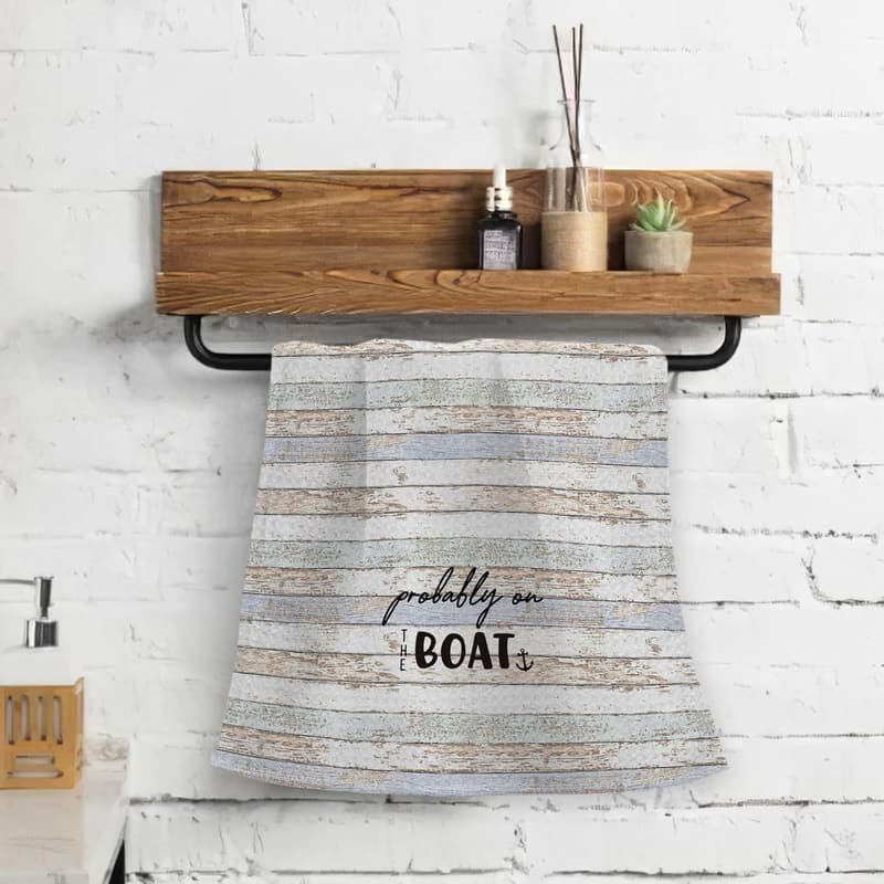 Nautical Anchor Kitchen Towels - Rustic Lake House Decor
