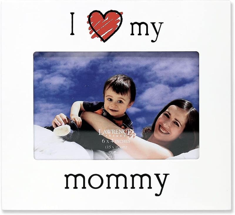 'I Love My Mommy' White Picture Frame - 6x4 Inches