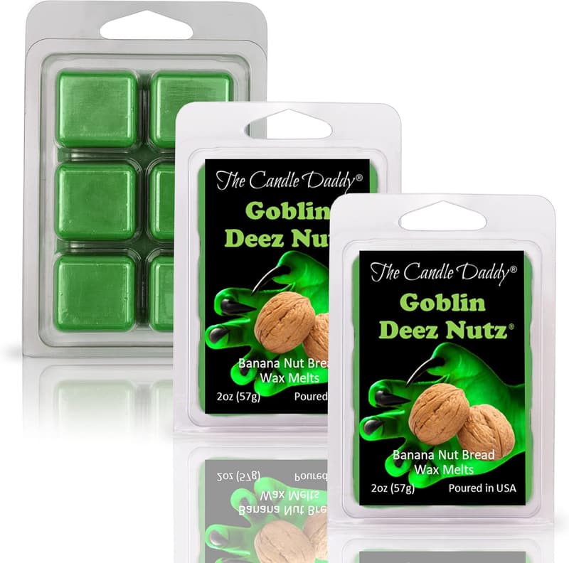 Halloween Banana Nut Bread Scented Wax Melts - 2 oz Pack