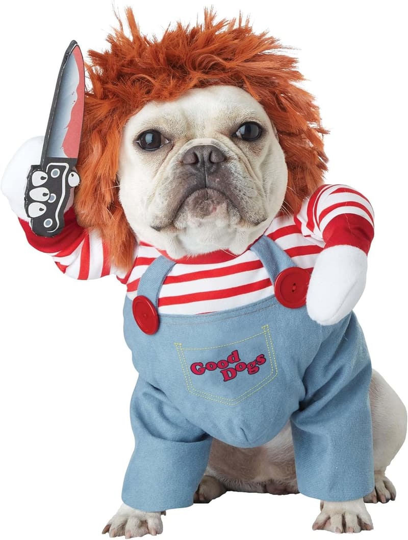 Dog Costume - Deadly Doll Design for Pets