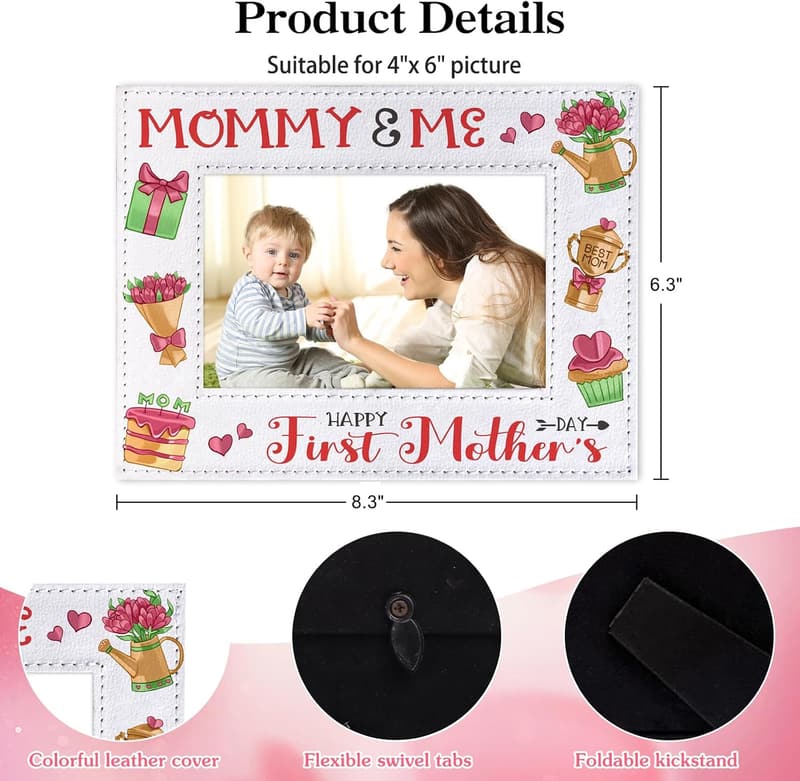 First Mother's Day Picture Frame - Gift for New Moms