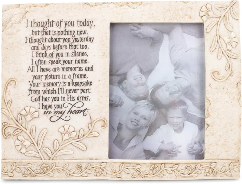 Memory Photo Frame - Thought of You Today Design