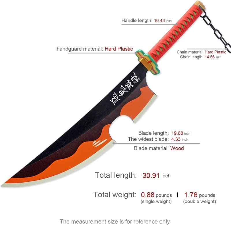 Tengen Uzui Sword Set for Cosplay - 31