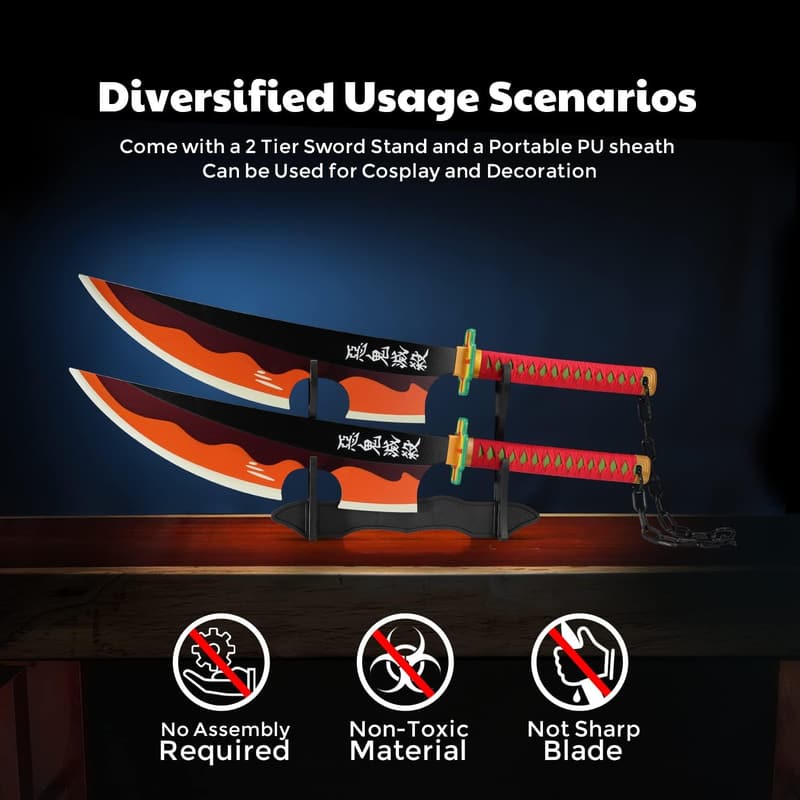 Tengen Uzui Sword Set for Cosplay - 31