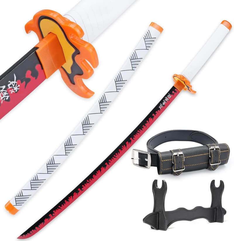 41 Inch Cold Blade Demon Katana - Durable Anime Replica for Cosplay