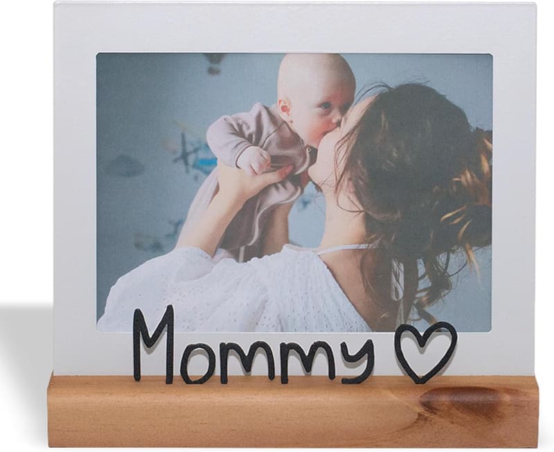 Vintage Wood Photo Frame for Mom - 4