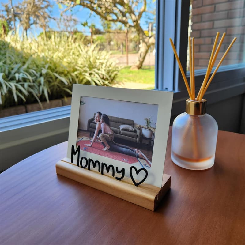 Vintage Wood Photo Frame for Mom - 4