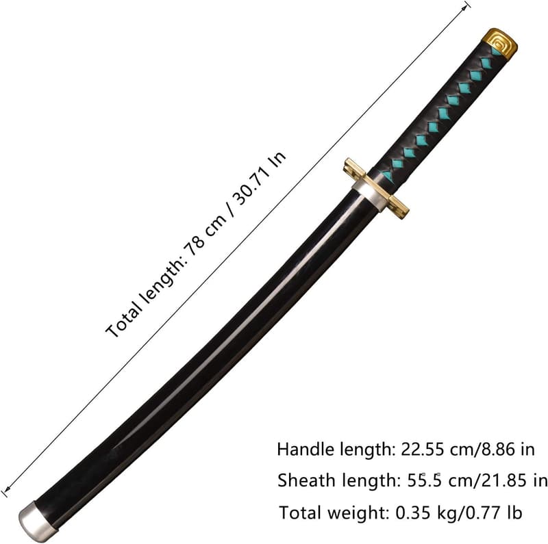 Halloween Cosplay Plastic Katana Sword - 30