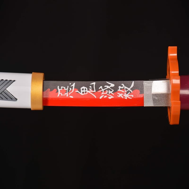 Agatsuma Zenitsu Katana Sword - Plastic Cosplay Costume Toy