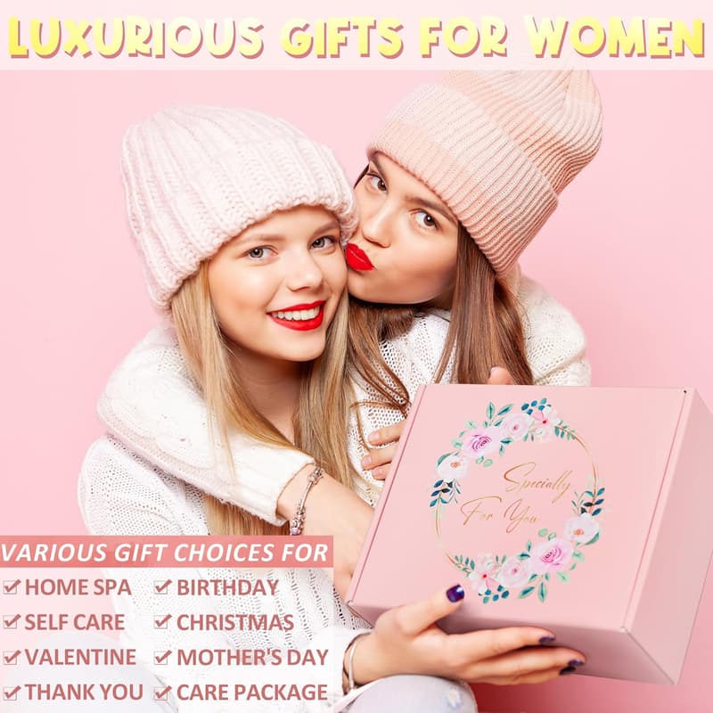 Relaxing Spa Gift Basket for Women - Birthday & Self-Care