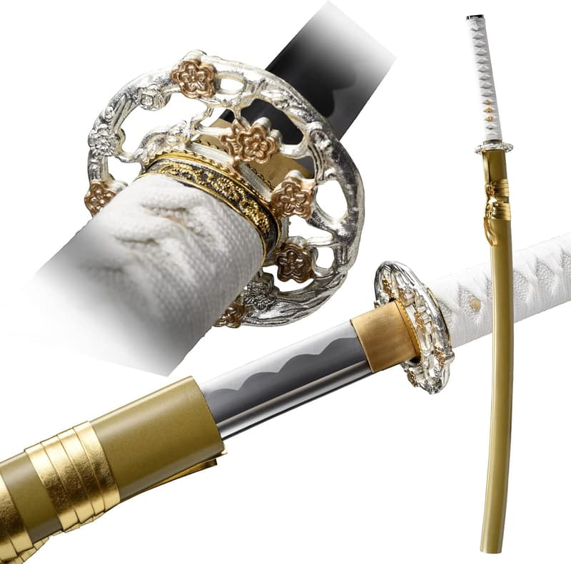 Handmade 1060 High Carbon Steel Katana Sword for Collectors