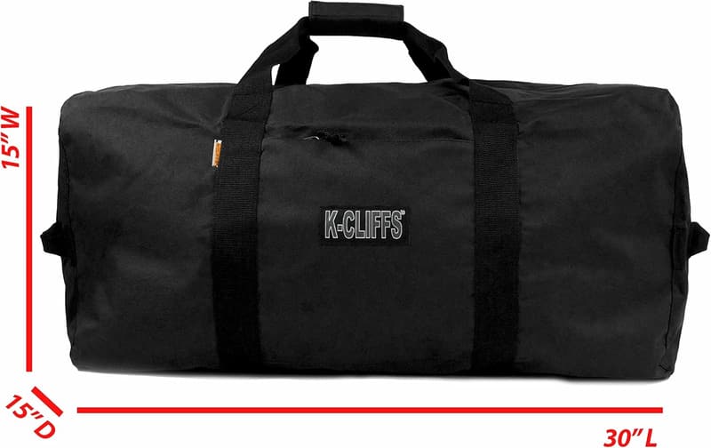 Large Camouflage Cargo Duffel Bag for Sports Gear and Travel