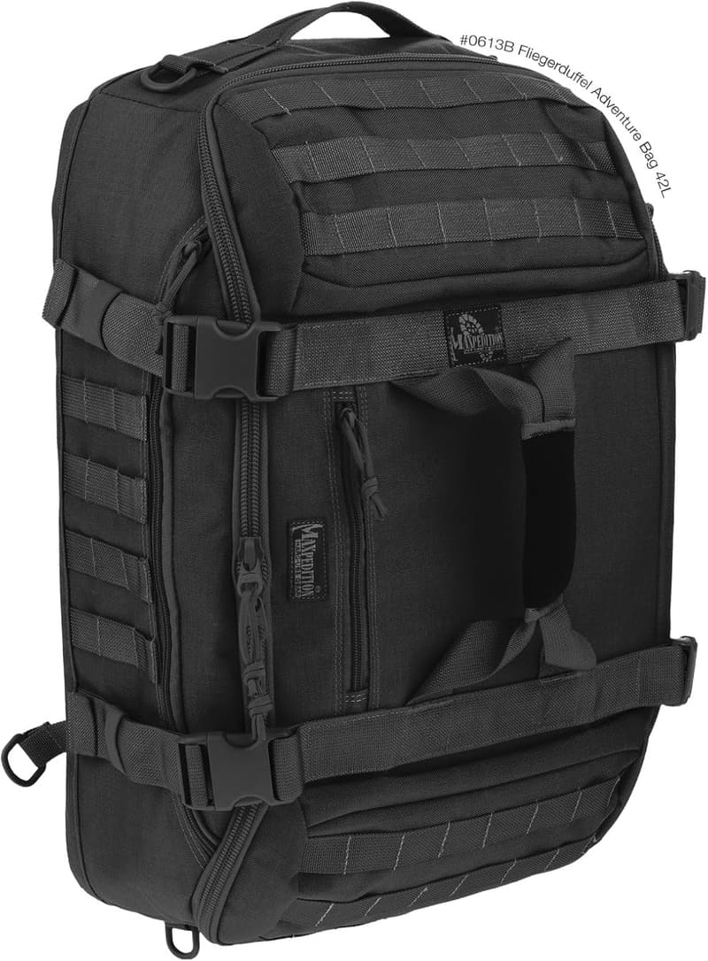 Adventure Bag - Maxpedition Fliegerduffel, Black