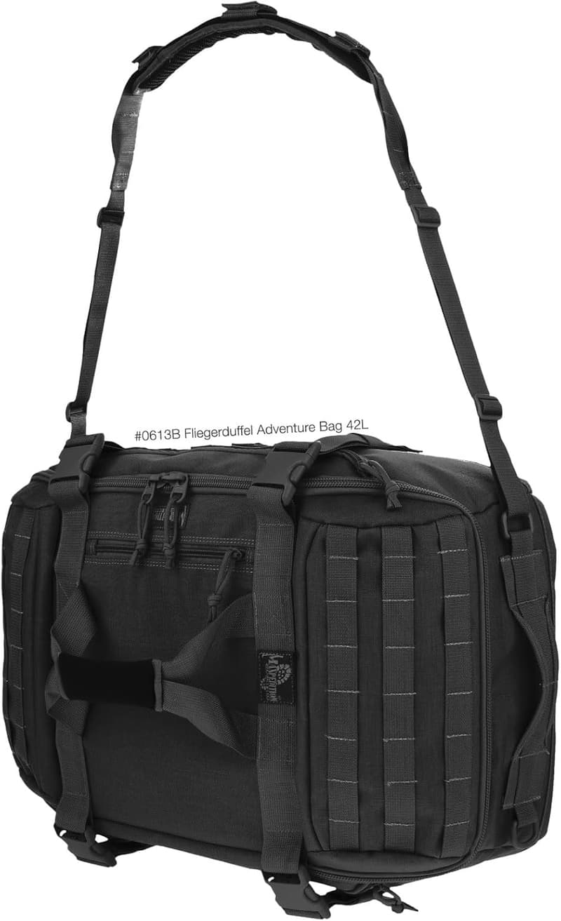 Adventure Bag - Maxpedition Fliegerduffel, Black