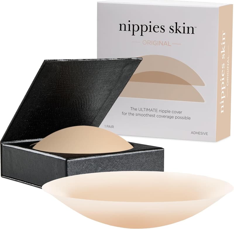 Reusable Silicone Nipple Covers for Women with Travel Box