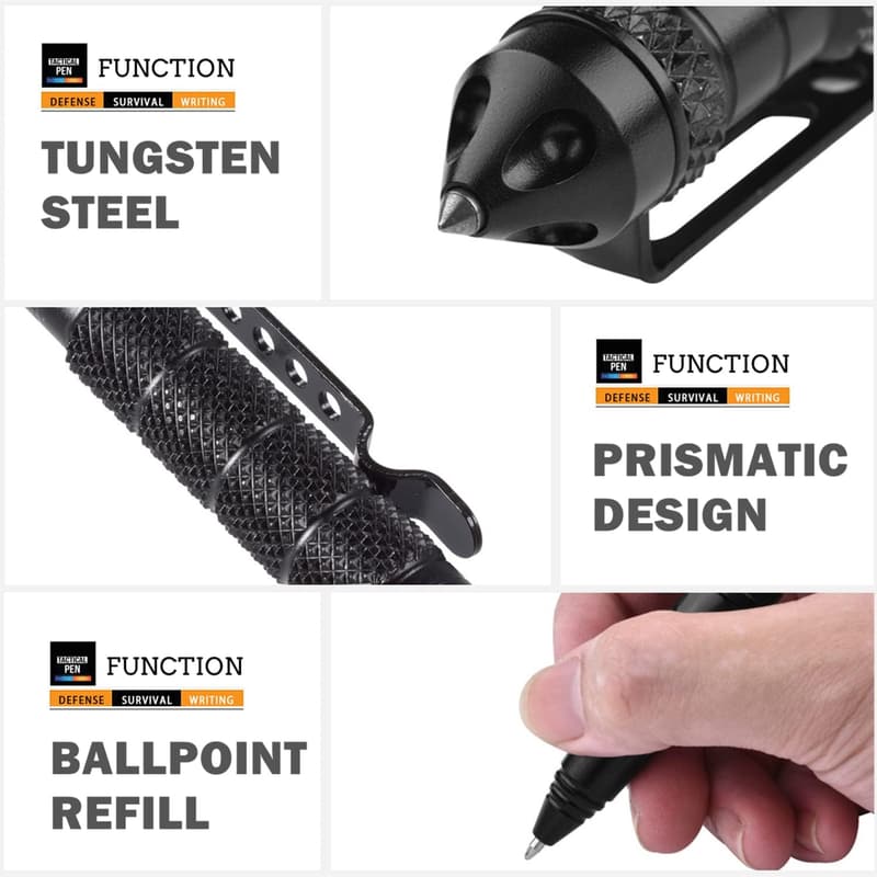 Multi-Functional Tactical Pens Gift Set for Men